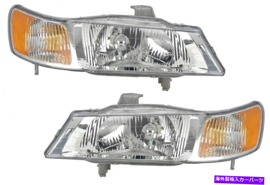 USヘッドライト 99 00 01 02 04 04 Honda Odyssey van左右ヘッドライトヘッドランプランプペアL + R 99 00 01 02 03 04 Honda Odyssey Van Left&Right Headlight Headlamp Lamp Pair L+R【並行輸入品】