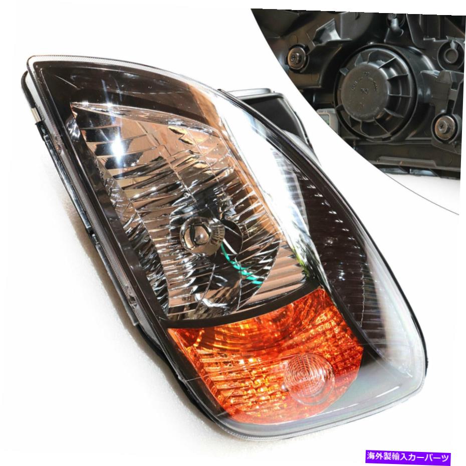 USヘッドライト 2010-2011 Kia Rio Rio5の交換のための左ヘッドライトヘッドランプ運転者側フィット Left Headlight Headlamp Driver Side fit For 2010-2011 Kia Rio Rio5 Replacement【並行輸入品】
