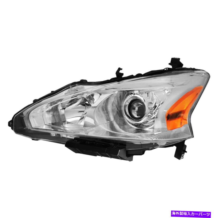 USヘッドライト ヘッドライトハロゲン左ドライバー高品質カーパフィット2013-2015日産アルティマ4DR Headlight Halogen Left Driver High Quality CAPA Fits 2013-2015 Nissan Altima 4Dr【並行輸入品】