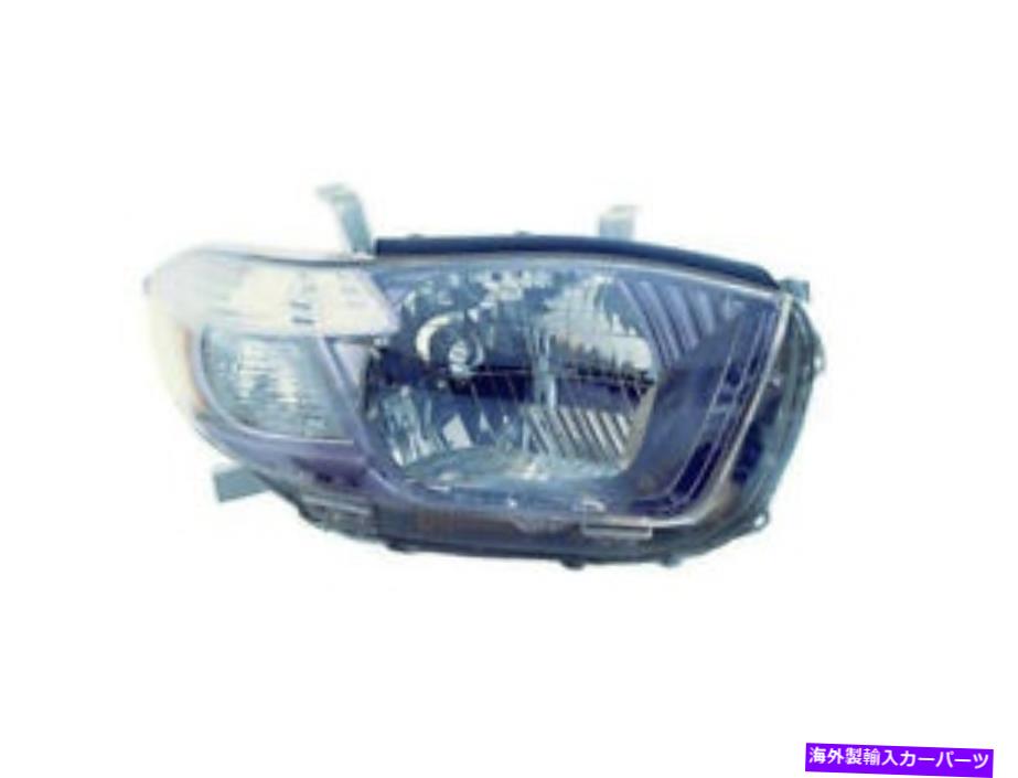 USヘッドライト Highlander Sport Model 08-10 Headlight Lamp Right. For Highlander Sport Model 08-10 Headlight Lamp Right【並行輸入品】