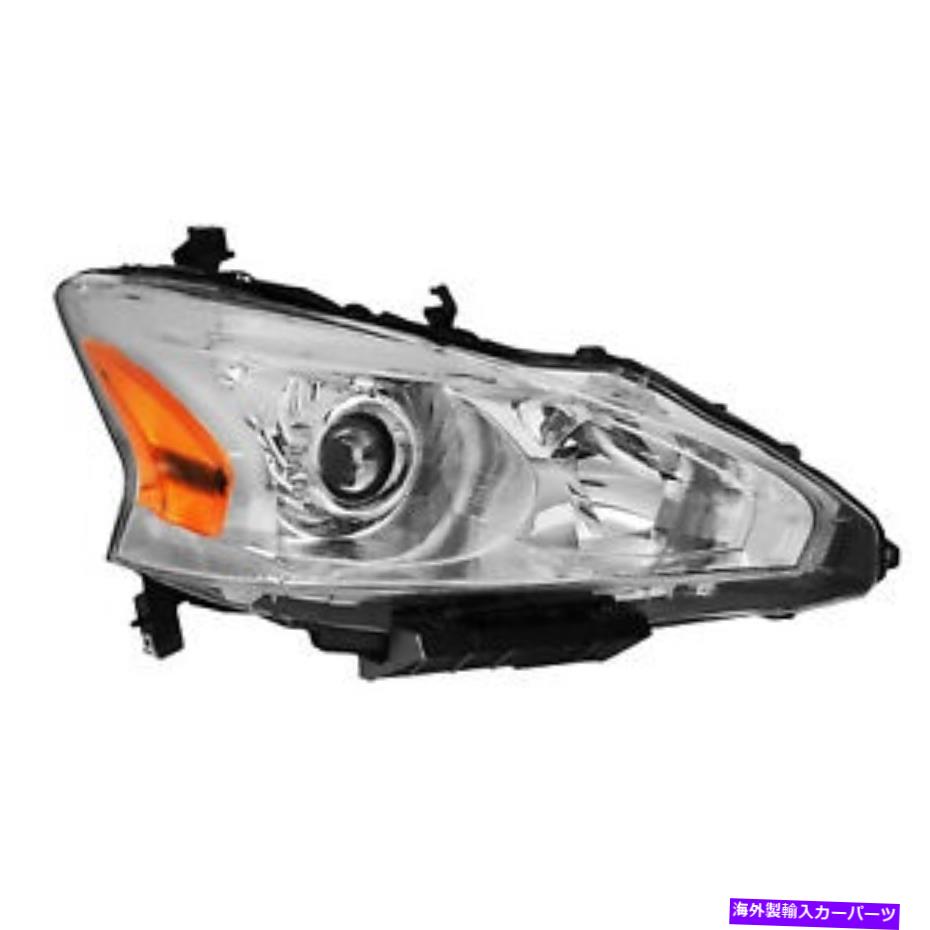 USヘッドライト 2013-2015日産アルティマセダンのためのヘッドライトハロゲン正しい高品質のCapa Headlight Halogen Right High Quality CAPA For 2013-2015 Nissan Altima Sedan【並行輸入品】