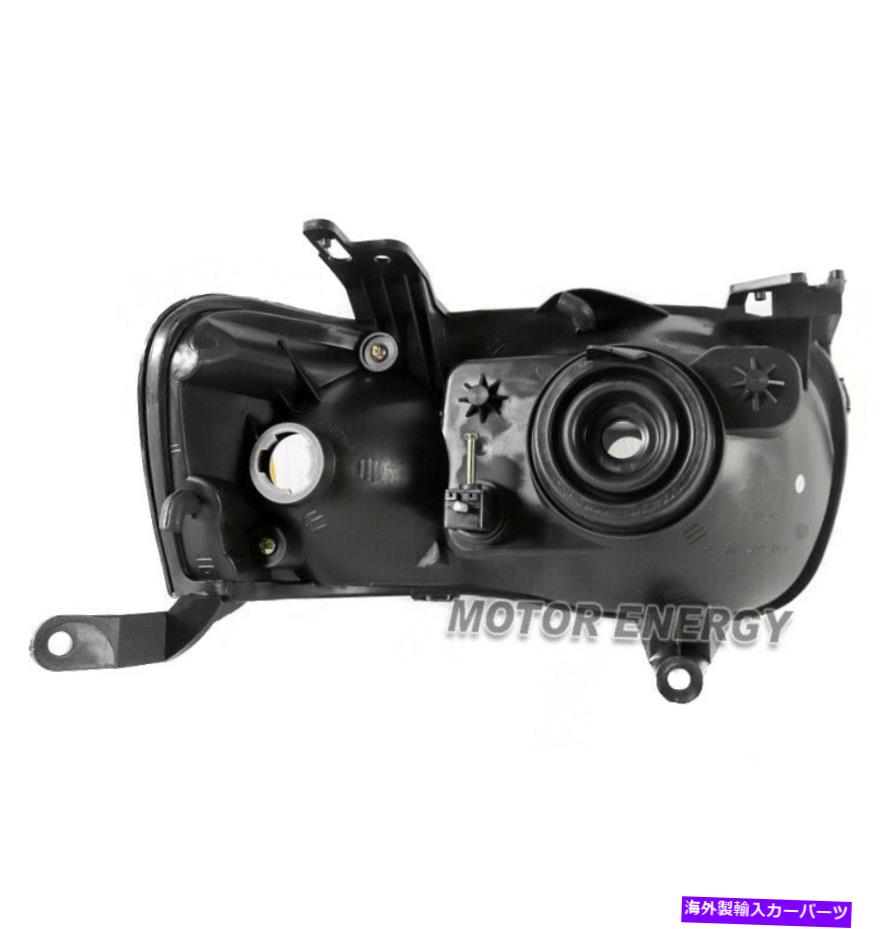 USヘッドライト 01-04フォードエスケープ交換用ブラックヘッドライトランプW / LED DRLキット左+右 FOR 01-04 FORD ESCAPE REPLACEMENT BLACK HEADLIGHTS LAMP W/LED DRL KIT LEFT+RIGHT【並行輸入品】