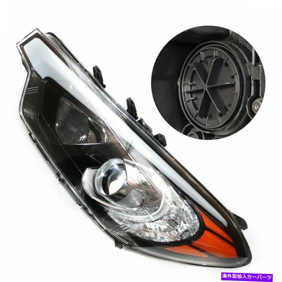 USヘッドライト FITS KIA FORTE5 FORTE 2014-2016左ドライバーサイドハロゲンヘッドライトヘッドランプLH Fits Kia Forte5 Forte 2014-2016 Left Driver Side Halogen Headlight Headlamp LH【並行輸入品】