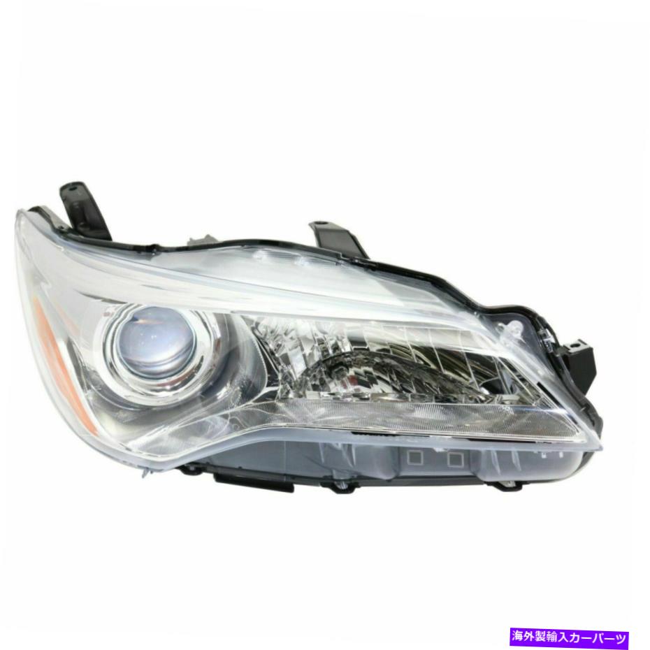 USヘッドライト 右RHヘッドランプアセンブリハロゲンLE / XLEモデルフィット2015 2016 2017 2017トヨタカムリ Right RH Headlamp Assembly Halogen LE/XLE Model fits 2015 2016 2017 Toyota Camry【並行輸入品】 36,627円