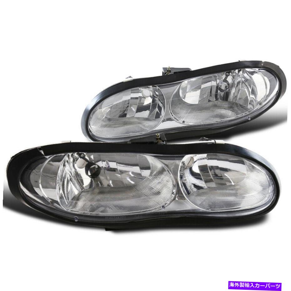 USヘッドライト Chevy Camaro Z28 Chromeクリアヘッドライト左+右ペア For Chevy Camaro Z28 Chrome Clear Headlights Left+Right Pair【並行輸入品】