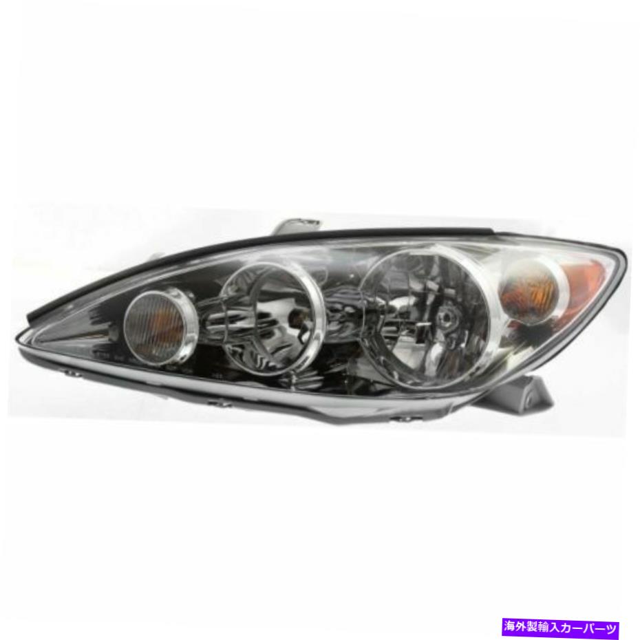 USヘッドライト カムリ05-06、ドライバ側ヘッドライト、クリアレンズ。クロームインテリア For Camry 05-06, Driver Side Headlight, Clear Lens; Chrome Interior【並行輸入品】