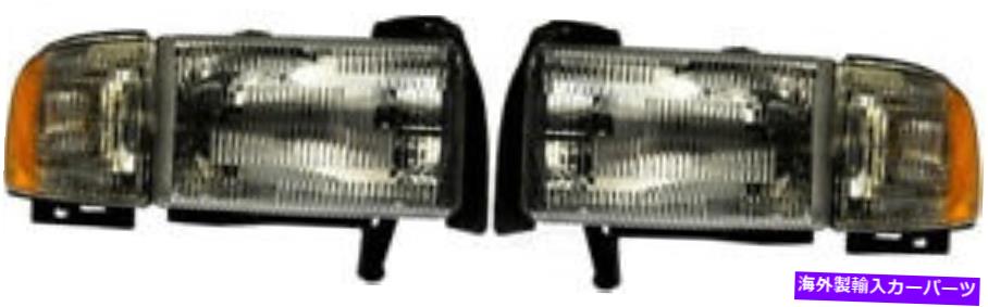 USヘッドライト ヘッドライトアセンブリ前面左/右ドーマン1590121 Headlight Assembly Front-Left/Right Dorman 1590121【並行輸入品】