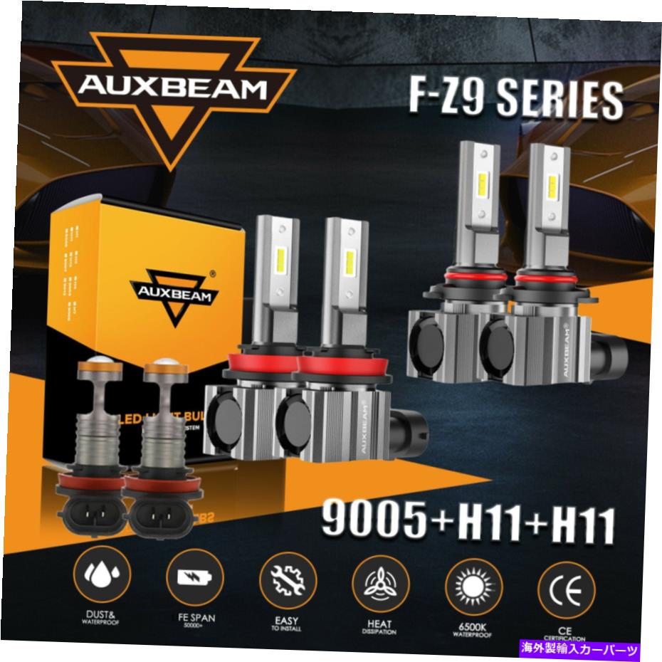 USヘッドライト AUXBeam 9005 H11 H8コンボLEDヘッドライトフォグ電球は、2013年2013年2014年2014年2014年 AUXBEAM 9005 H11 H8 Combo LED Headlight Fog Bulb for Honda Accord 2013 2014 2015【並行輸入品】