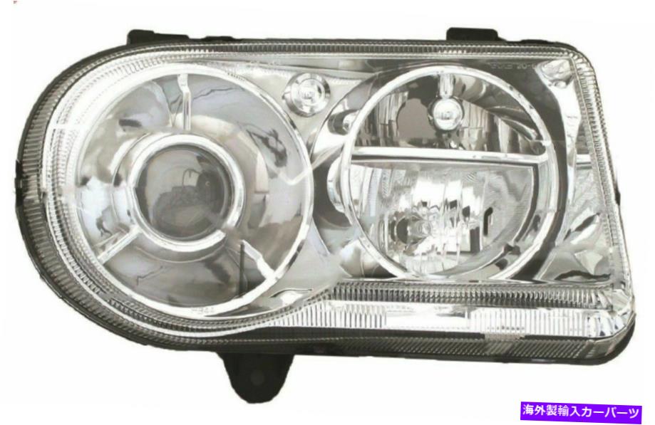 USヘッドライト 右RHヘッドランプアセンブリ5.7L W /遅延オプションFits 2009 2010 Chrysler 300 Right RH Headlamp Assembly 5.7L W/ Delay Option fits 2009 2010 Chrysler 300【並行輸入品】