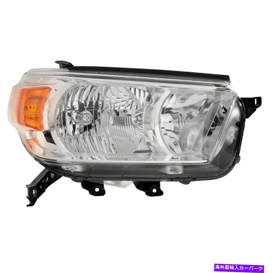 USヘッドライト フィット2010-2013トヨタ4RUNNER HEADLIHT LIMITED SR5モデル右NSFタイプ Fits 2010-2013 Toyota 4Runner Headlight Limited SR5 Model Right NSF Type【並行輸入品】