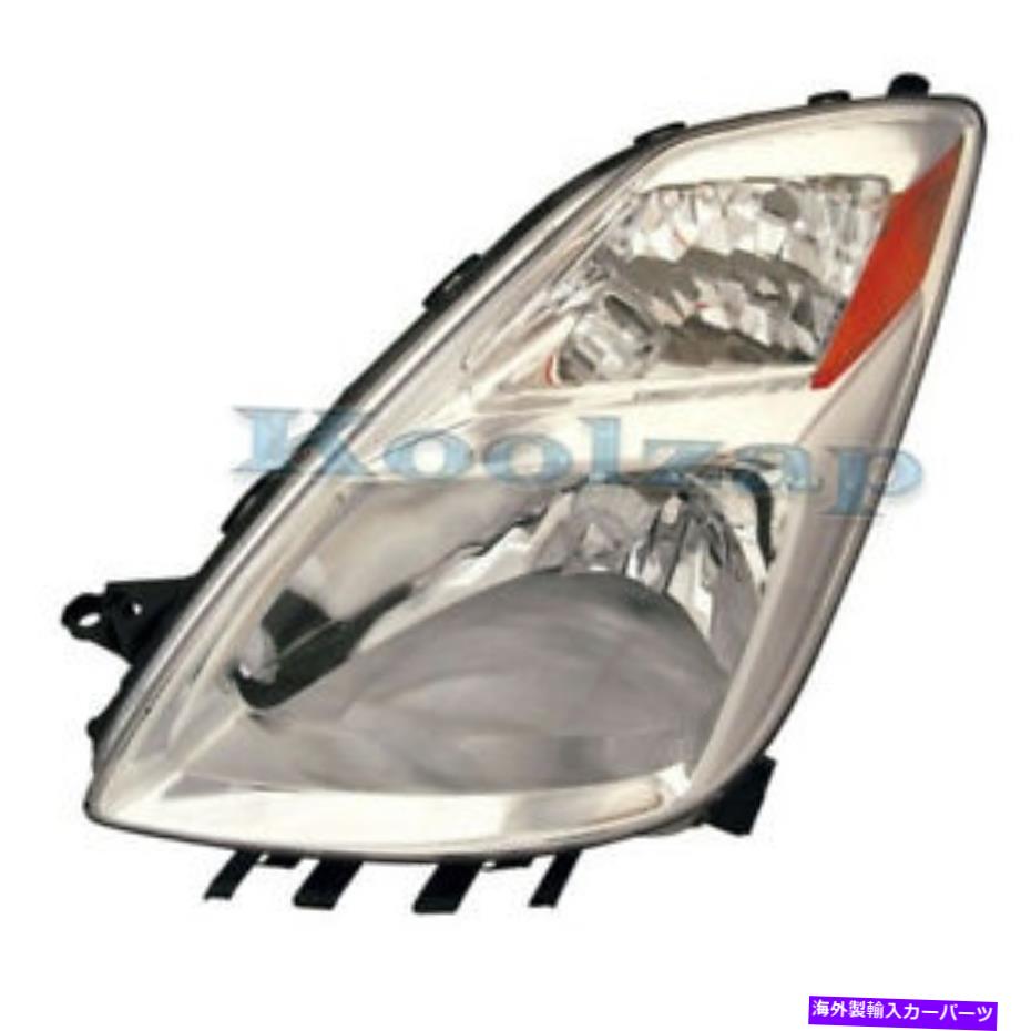 USヘッドライト 04-06 Priusヘッドライトヘッドランプハロゲンフロントヘッドライトランプ左ドライバーLH For 04-06 Prius Headlight Headlamp Halogen Front Head Light Lamp Left Driver LH【並行輸入品】
