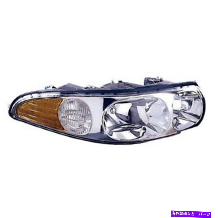 USヘッドライト ヘッドライトw /マーカーランプ溝付き右上フィット2000-2005 Buice Lesabreカスタムモデル Headlight w/Marker Lamp Fluted Right Fits 2000-2005 Buick LeSabre Custom Models【並行輸入品】 36,627円