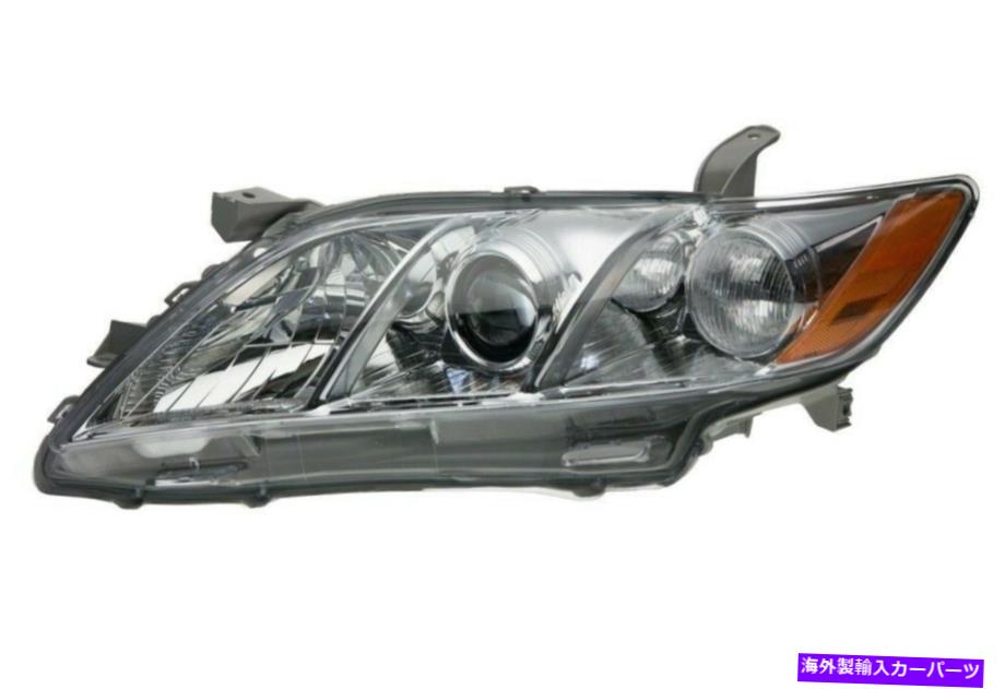 USヘッドライト ドライバー左LHヘッドランプレンズ/ハウジング日本製舗装2007 2009 2009トヨタカムリ Driver Left LH Headlamp Lens/Housing Japan Built fits 2007 2009 Toyota Camry【並行輸入品】