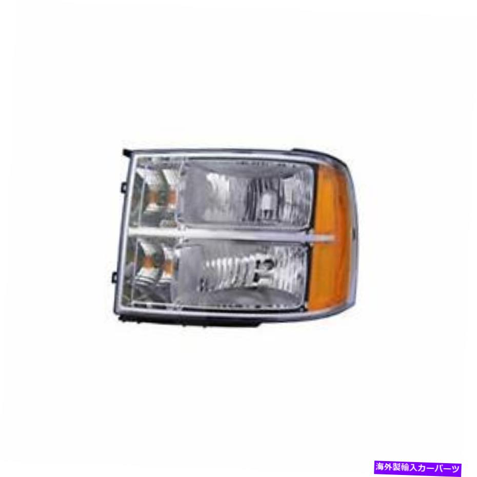 USヘッドライト ヘッドライトアセンブリ - ビジョン/ FIT 22853029 07-13 GMC Sierra 1500 07 Headlight Assembly - Vision For/Fit 22853029 07-13 GMC Sierra 1500 07【並行輸入品】