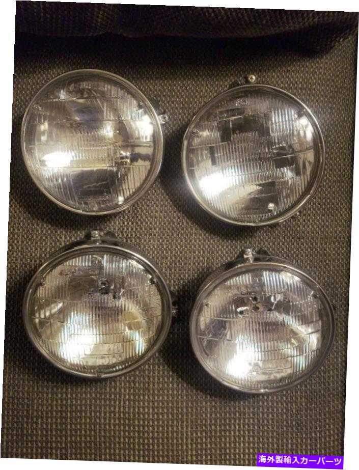 【楽天市場】USヘッドライト 6882コルベットヘッドライト/ヘッドランプ正しいトリム/リンゴリング＆バルブカップ 6882