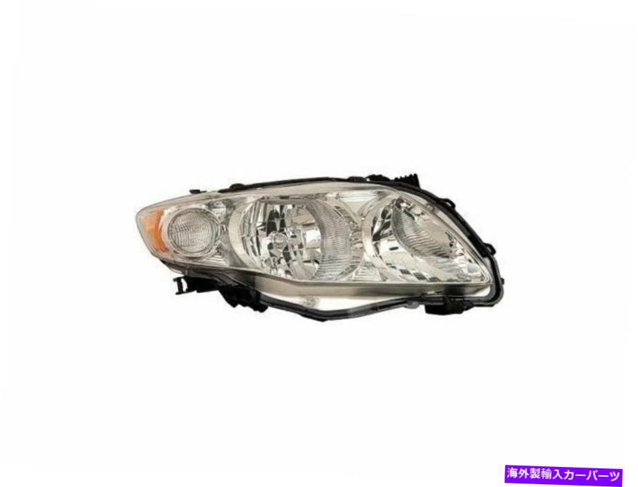 USヘッドライト 2009-2010トヨタカローラヘッドライトアセンブリ右 - 助手席36889mz For 2009-2010 Toyota Corolla Headlight Assembly Right - Passenger Side 36889MZ【並行輸入品】 36,627円