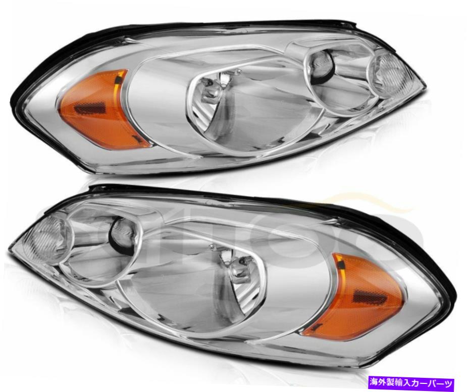USヘッドライト 2014-2016 Chevy Impalaの置き換えヘッドランプアセンブリLH + RH側のヘッドライト Headlight For 2014-2016 Chevy Impala Replacement Headlamps Assembly LH+RH Sides【並行輸入品】 36,627円