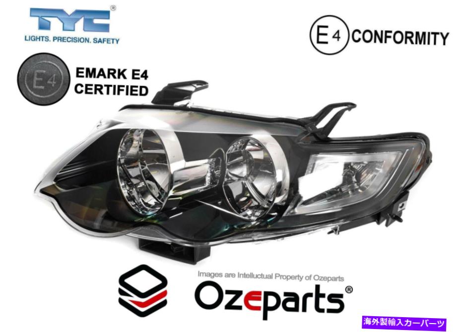 USヘッドライト フォードFalcon FGシリーズのLH左側のヘッドライトランプ1 08~11 xr6 xr8 xr Turbo LH Left Hand Head Light Lamp For Ford Falcon FG Series 1 08~11 XR6 XR8 XR Turbo【並行輸入品】