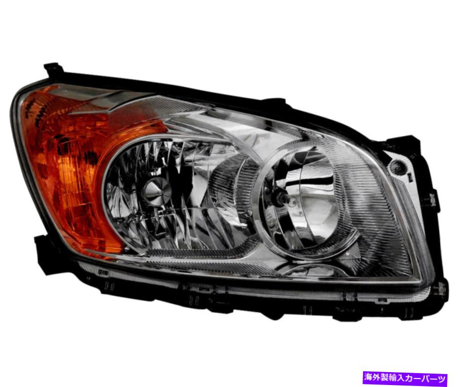 USヘッドライト HalogenヘッドライトアセンブリW /電球新右助手席側TOYOTA RAV4 Halogen Headlight Assembly w/Bulb NEW Right Passenger Side for 09-12 Toyota RAV4【並行輸入品】
