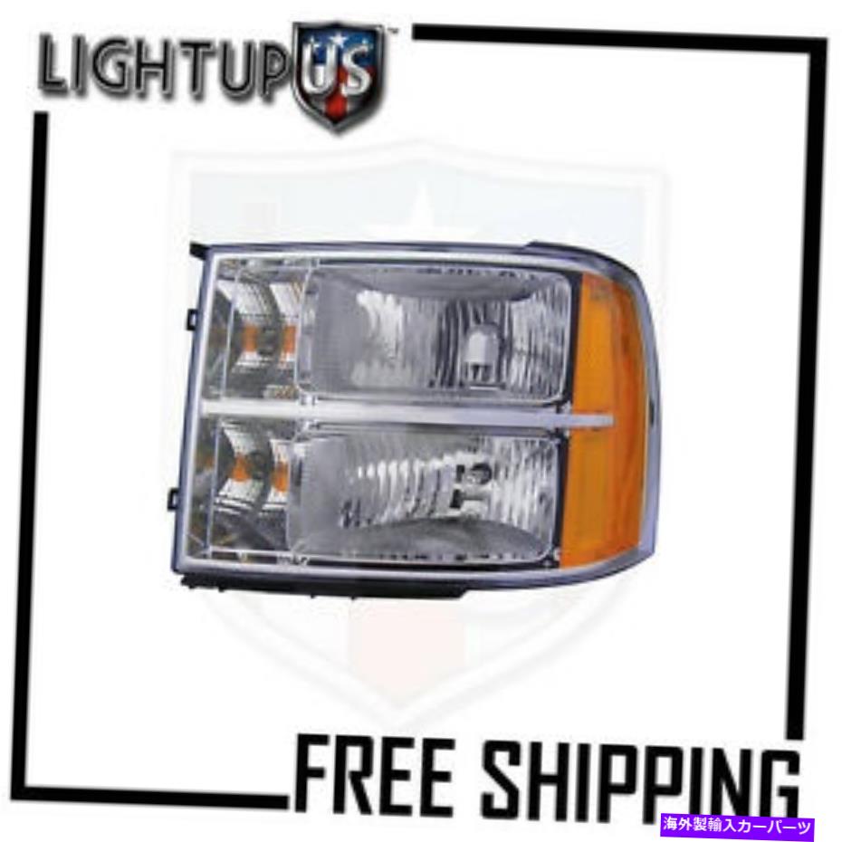 USヘッドライト ヘッドライトヘッドランプは07-13 GMC Sierraのみに残っています Headlights Headlamps Left Only for 07-13 GMC Sierra【並行輸入品】