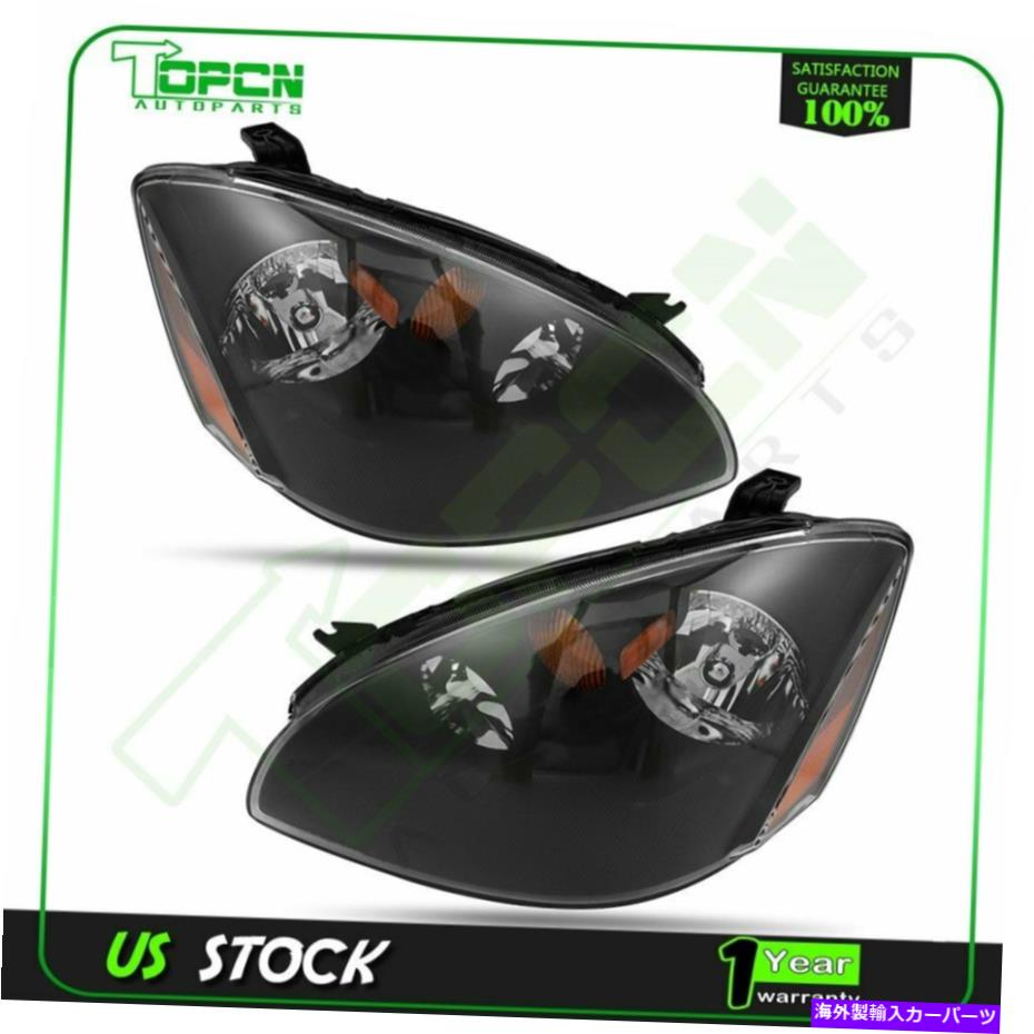 USヘッドライト Nissan Altima 2002-2004フロントヘッドライトの交換左右サイドセット Fits Nissan Altima 2002-2004 Front Headlights Replacement Left + Right Side Set【並行輸入品】 37,567円