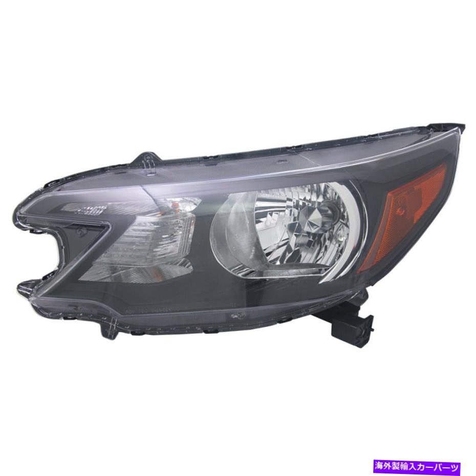 USヘッドライト 2013年2013年2013年2014年のホンダC-RVヘッドライトハロゲンドライバー For 2012 2013 2014 Honda C-RV Headlight Halogen Driver Left【並行輸入品】