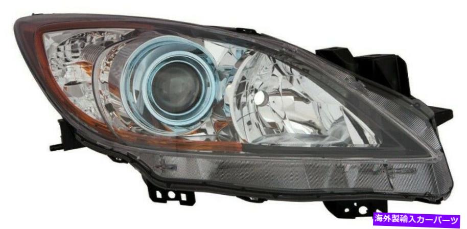 USヘッドライト 2012-2013 MAZDA 3 PRASSER側BFD1510K0D MA2519143のための新しいデポヘッドライト New Depo Headlight For 2012-2013 Mazda 3 Passenger Side BFD1510K0D MA2519143【並行輸入品】