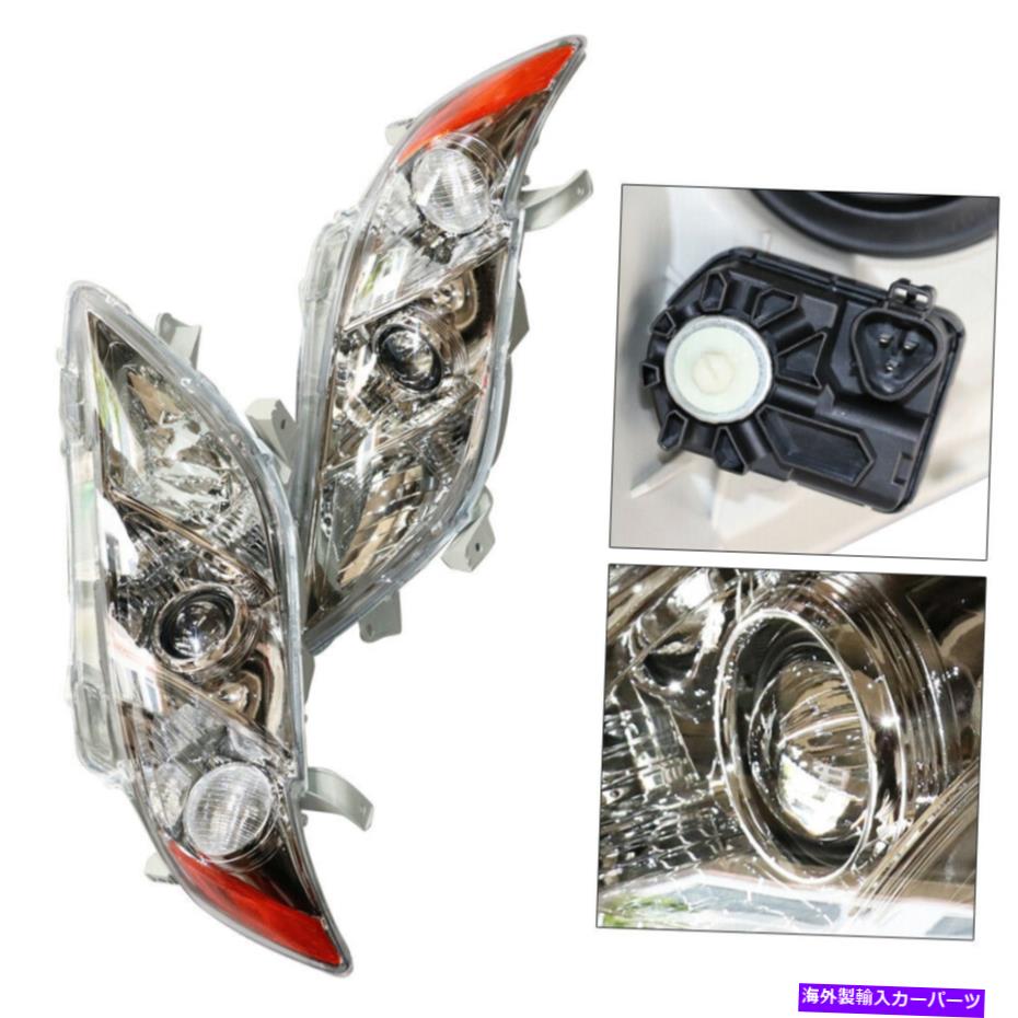 USヘッドライト ペアLH + RHヘッドライトドライバー＆旅客サイドランプ2007-2009トヨタカムリUS Pair LH+RH Headlight Driver & Passenger Side Lamp Fits 2007-2009 Toyota Camry US【並行輸入品】
