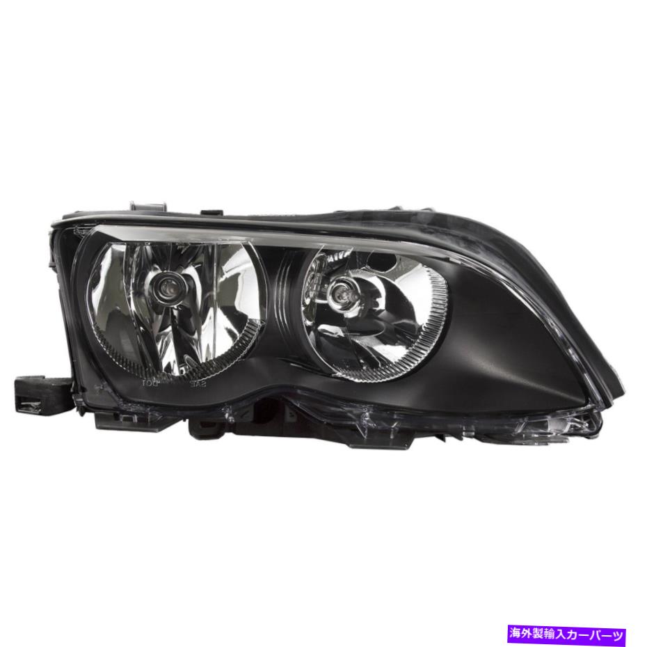 USヘッドライト FITS BMW 02-05 3シリーズ4ドアセダン/ワゴンパッシャーヘッドライトW /ブラックベゼル Fits Bmw 02-05 3 Series 4 Door Sedan/Wagon Passanger Headlight W/Black Bezel【並行輸入品】 37,567円