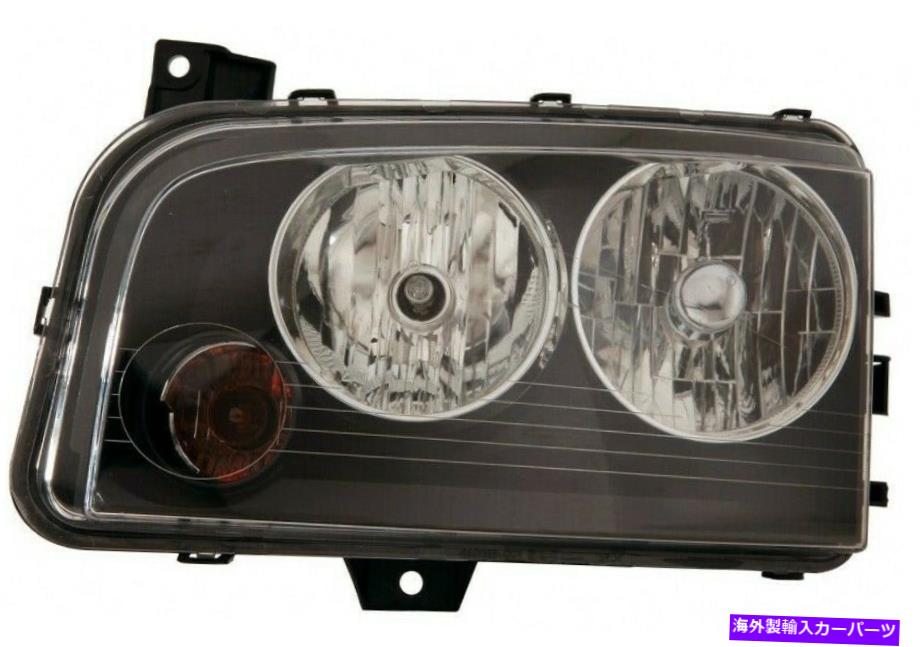 USヘッドライト 2007年から2010年のDodge Chargerの運転者側4806165AJ CH2502206 New Depo Head Light For 2007-2010 Dodge Charger Driver Side 4806165AJ CH2502206【並行輸入品】