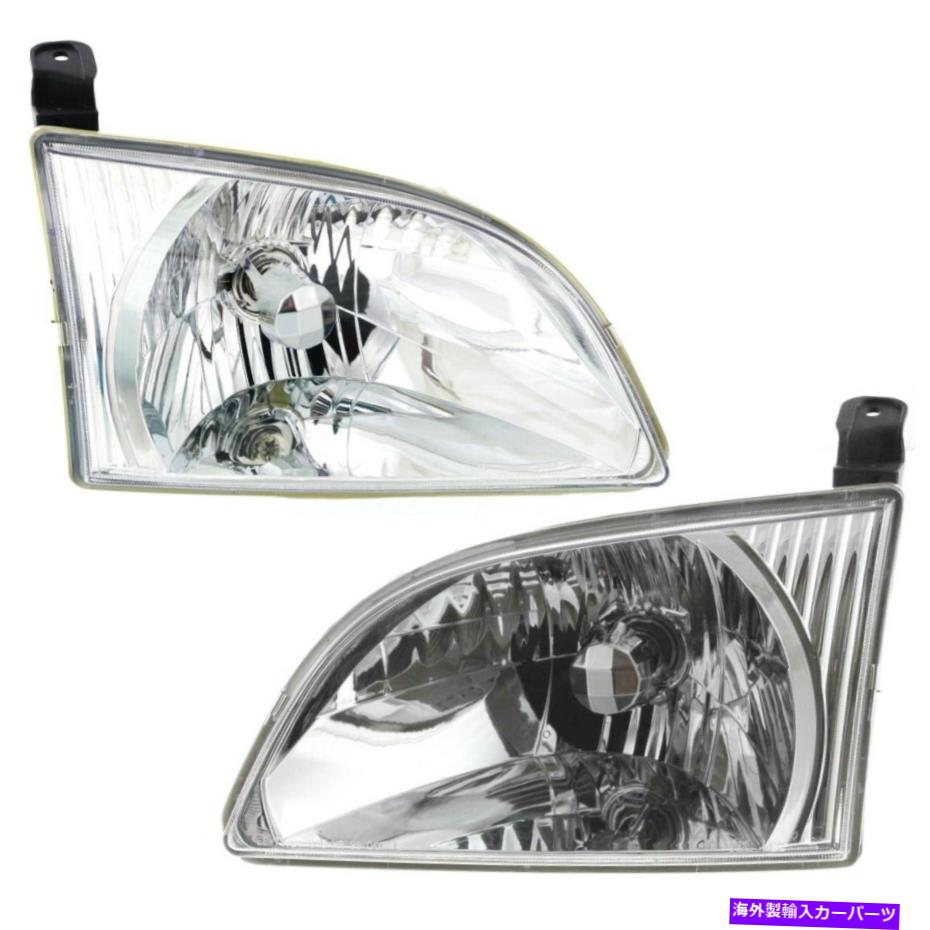 USヘッドライト ヘッドライトランプ左右TO2503135、TO2502135 8115008020,8111008020 Headlight Lamp Left-and-Right TO2503135, TO2502135 8115008020, 8111008020【並行輸入品】
