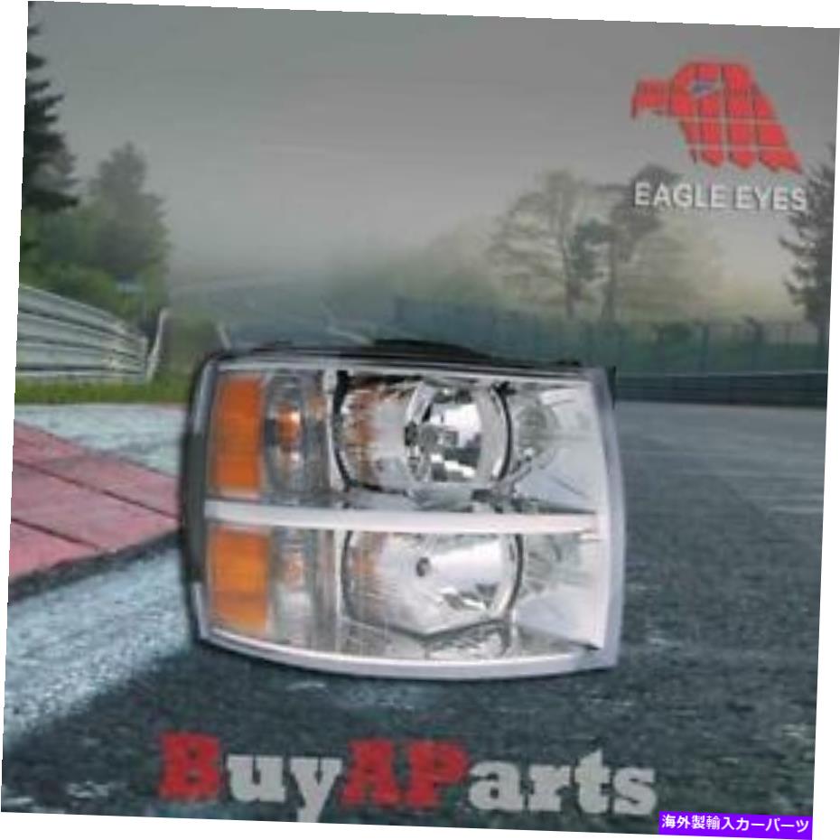 USヘッドライト 2007-2013のための右/乗客のヘッドライトChevy Silverado 1500 / 2500HD / 3500HD Right / Passenger Headlight For 2007-2013 Chevy Silverado 1500 / 2500HD /3500HD【並行輸入品】