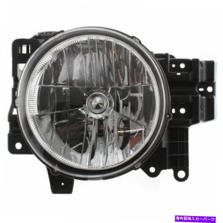USヘッドライト 新しいTO2502173 LHヘッドライトレンズ＆ハウジング用トヨタFJクルーザー2007-2014 New TO2502173 LH Headlight Lens & Housing for Toyota FJ Cruiser 2007-2014【並行輸入品】