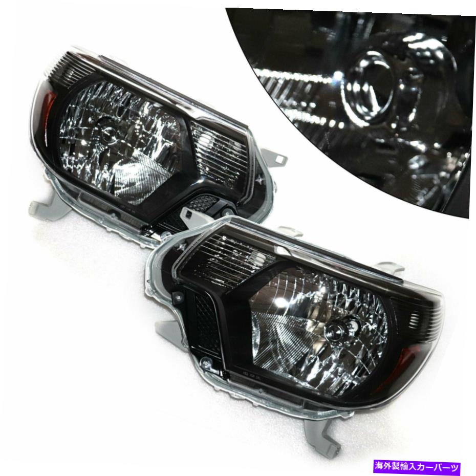 USヘッドライト 12-15トヨタタコマピックアップヘッドライトヘッドランプ12-15コンポジット左+右 For 12-15 Toyota Tacoma Pickup Headlights Headlamps 12-15 Composit Left+Right【並行輸入品】 37,567円