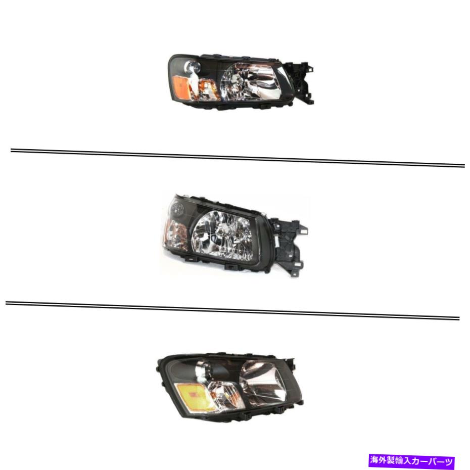 USヘッドライト Subaru Forester 2003-2004のための新しいSU2503111助手席側ヘッドライト New SU2503111 Passenger Side Headlight for Subaru Forester 2003-2004【並行輸入品】