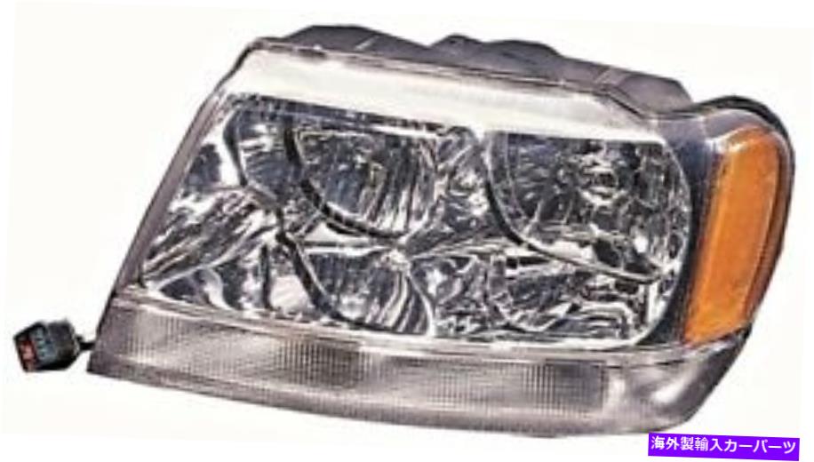 USヘッドライト ヘッドライトフロントランプ右フィットジープグランドSUV 1999-2005 Headlight Front Lamp RIGHT Fits JEEP Grand Suv 1999-2005【並行輸入品】 37,567円