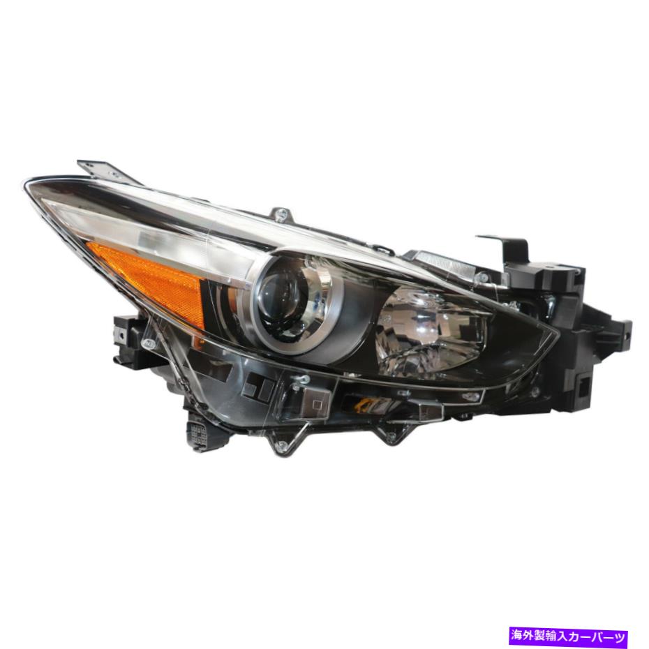 USヘッドライト 2017年2018年マツダ3ヘッドランプ交換登録 Headlights For 2017 2018 Mazda 3 Headlamps Replacement Right US【並行輸入品】