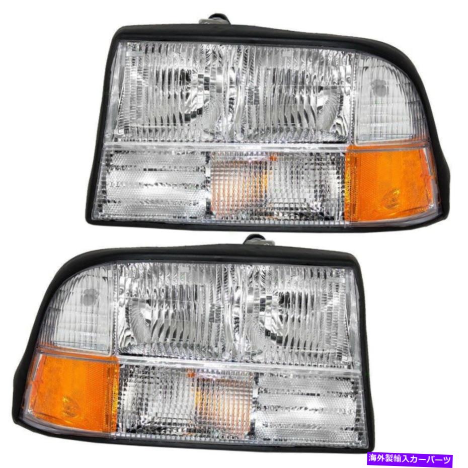 USヘッドライト 2003年2004年2005年ビーバーコーチサンティアムの新しい左右のヘッドライトペア New Left & Right Headlight PAIR FOR 2003 2004 2005 Beaver Coach Santiam【並行輸入品】