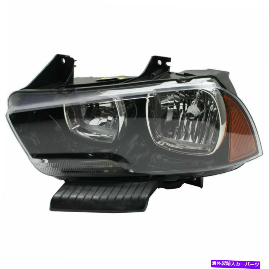 USヘッドライト 新しいハロゲンヘッドランプアセンブリドライバサイドフィット11~14ダッジチャージャーCH2502232 NEW HALOGEN HEAD LAMP ASSEMBLY DRIVER SIDE FITS 11-14 DODGE CHARGER CH2502232【並行輸入品】