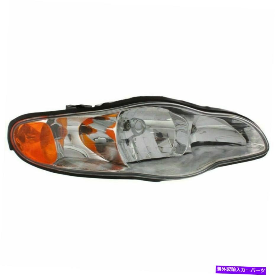 USヘッドライト 旅客サイドRH右前照灯組立フィット2000 2005シボレーモンテカルロ Passenger Side RH Right Headlamp Assembly fits 2000 2005 Chevrolet Monte Carlo【並行輸入品】