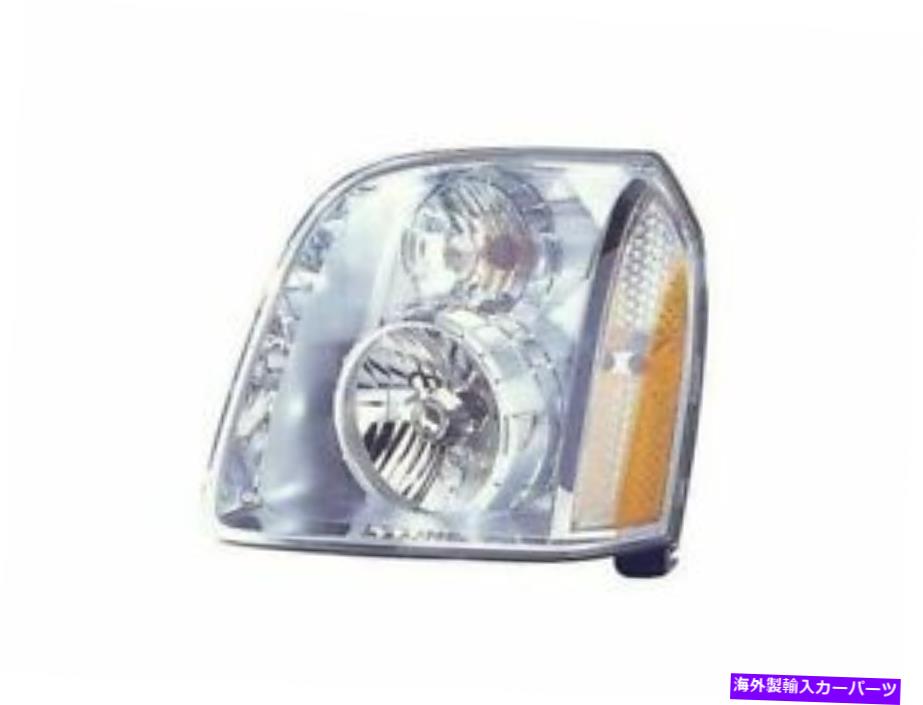 USヘッドライト 左 - 2007年から2014年のGMC Yukon 2008 2011 W556RSのためのドライバーサイドヘッドライトアセンブリ Left - Driver Side Headlight Assembly For 2007-2014 GMC Yukon 2008 2011 W556RS【並行輸入品】