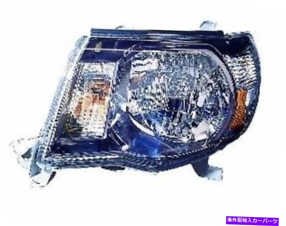 USヘッドライト 2005年 - 2011年運転者側トヨタタコマフロントヘッドライトアセンブリの交換 for 2005 - 2011 driver side Toyota Tacoma Front Headlight Assembly Replacement【並行輸入品】