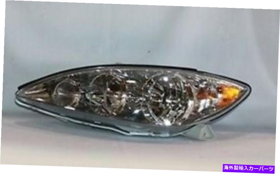 USヘッドライト 2005年から2006年の左側のヘッドライトアセンブリTOYOTA CAMRY LE / XLE（アメリカ製造） Left Side Headlight Assembly For 2005-2006 Toyota Camry LE/XLE (USA Built)【並行輸入品】