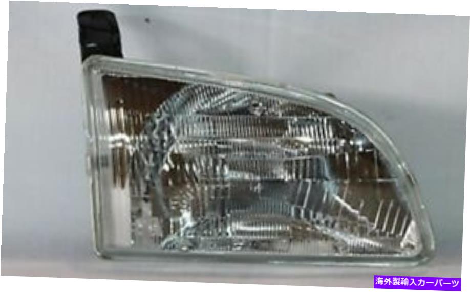 USヘッドライト 1998年から20080年トヨタシエナ旅客サイドヘッドライトヘッドライトランプRH For 1998-2000 Toyota Sienna Passenger Side Headlight Head Light Lamp RH【並行輸入品】