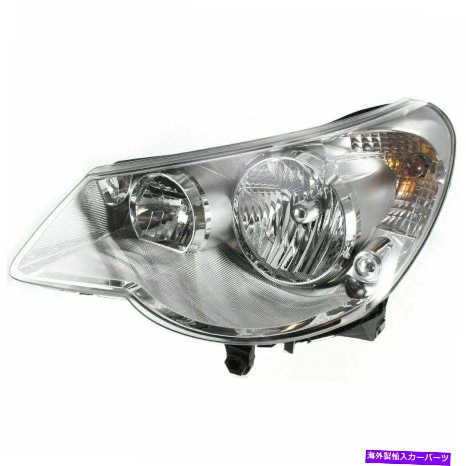 USヘッドライト ドライバーサイドハロゲンヘッドランプアセンブリタイプ1フィット2007-2010 Chrysler Sebring Driver Side Halogen Head Lamp Assembly Type 1 Fits 2007-2010 Chrysler Sebring【並行輸入品】