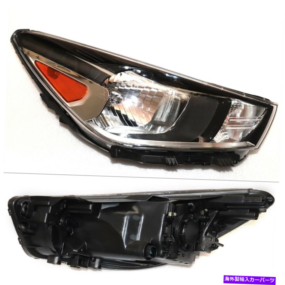 USヘッドライト LEDハロゲンヘッドランプアセンブリ右助手席側RHフィット2018-20キアリオセダン LED Halogen Headlamp Assembly Right Passenger Side RH Fits 2018-20 Kia Rio Sedan【並行輸入品】