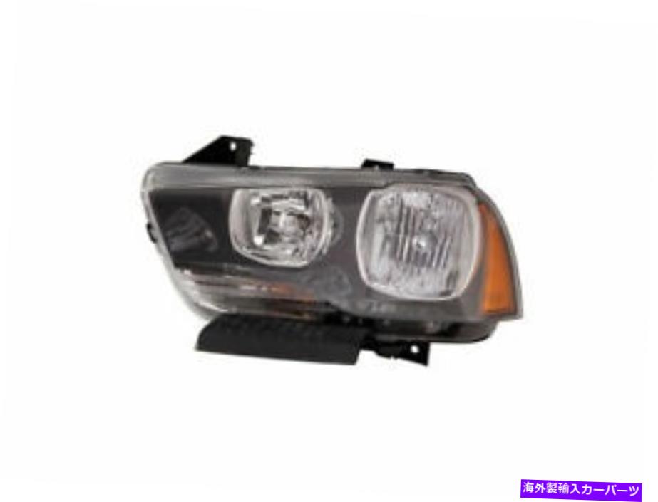 USヘッドライト 2011-2014 Dodge Charger 2012 F914BZの左 - ドライバ側ヘッドライトアセンブリ Left - Driver Side Headlight Assembly For 2011-2014 Dodge Charger 2012 F914BZ【並行輸入品】