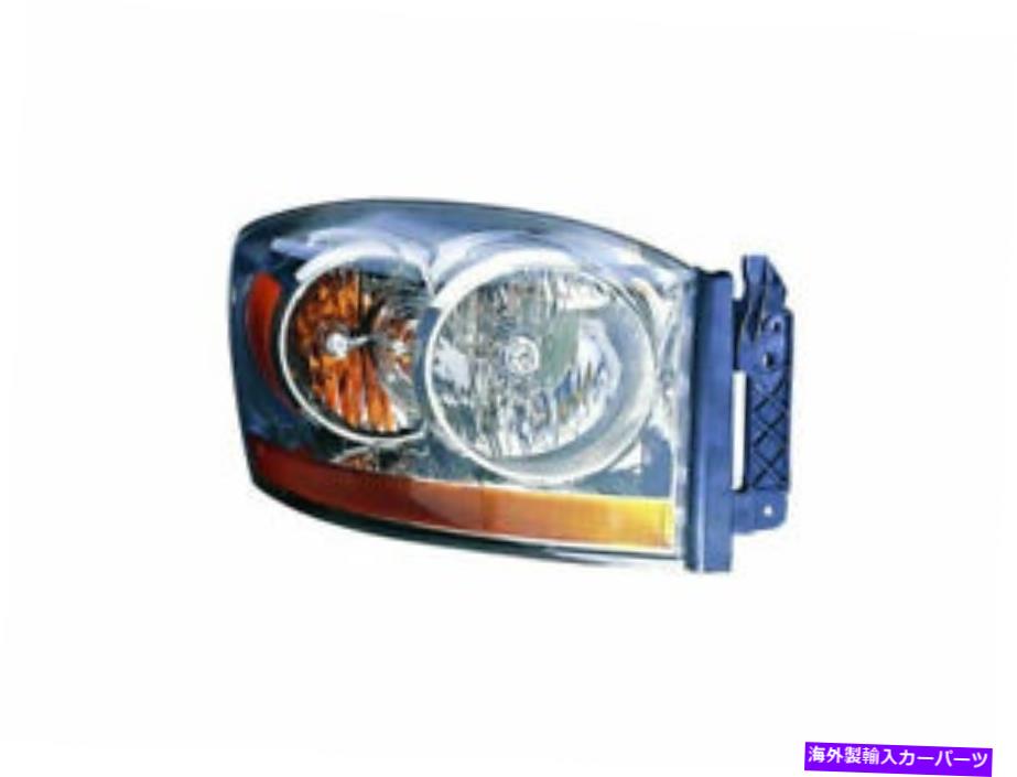 USヘッドライト RAM 2500 1500 2006用右 - 助手席側ヘッドライトアセンブリ4DMM68 Right - Passenger Side Headlight Assembly 4DMM68 for Ram 2500 1500 3500 2006【並行輸入品】