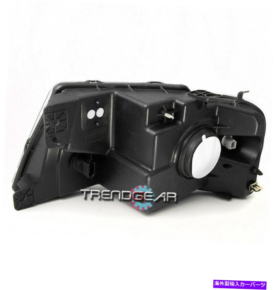 USヘッドライト 04-08フォードF-150ピックアップトラック煙クリスタルヘッドライト+青いLED DRLランプ信号 04-08 FORD F-150 PICKUP TRUCK SMOKE CRYSTAL HEAD LIGHTS+BLUE LED DRL LAMP SIGNAL【並行輸入品】