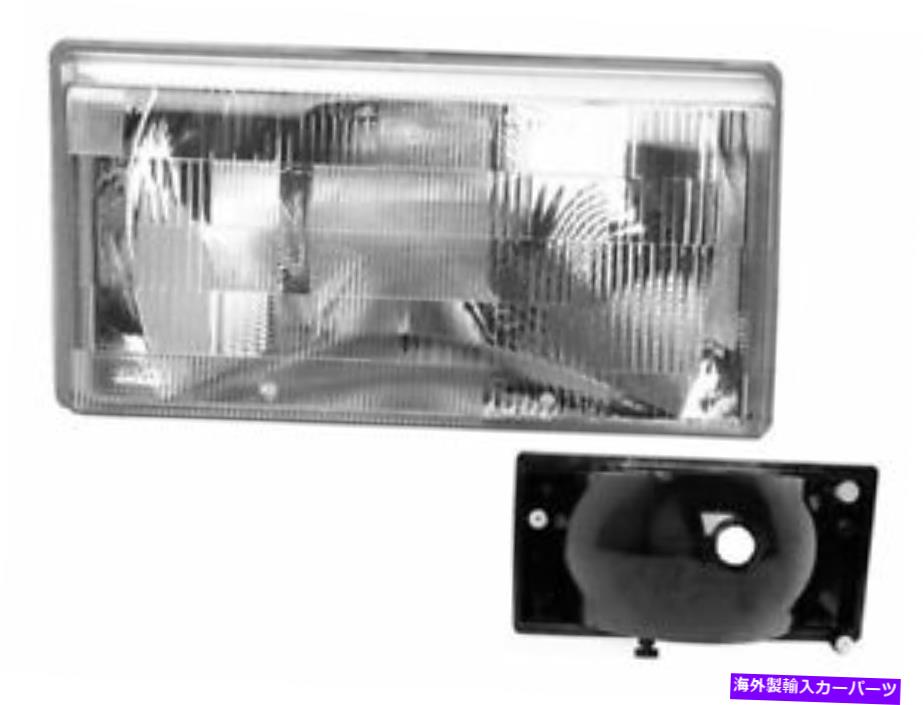 USヘッドライト Volvo（91-95 w / o霧）ヘッドライトレンズリフレクタユニット正しい新しいヘッド駆動ランプ Volvo (91-95 w/o Fog) Headlight Lens Reflector Unit RIGHT new head driving lamp【並行輸入品】